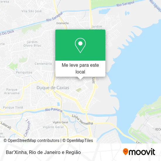 Bar'Xinha mapa