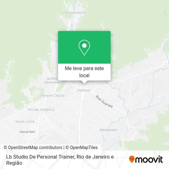 Lb Studio De Personal Trainer mapa