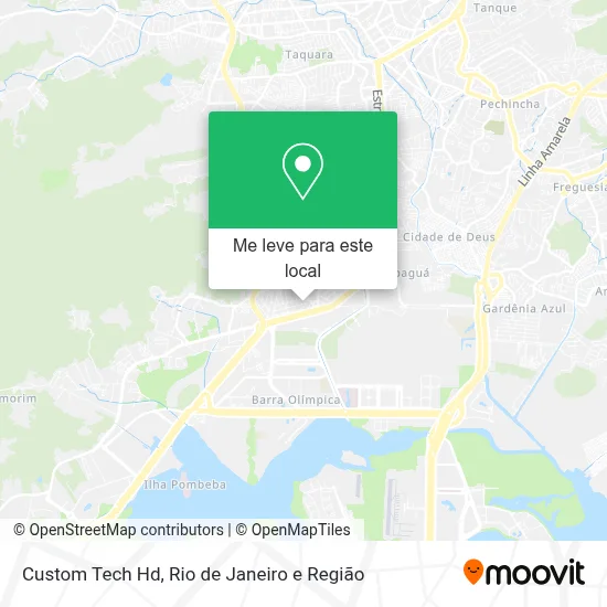 Custom Tech Hd mapa