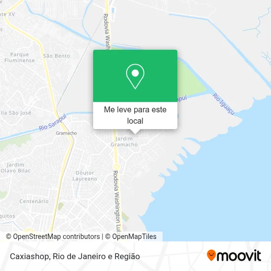 Caxiashop mapa