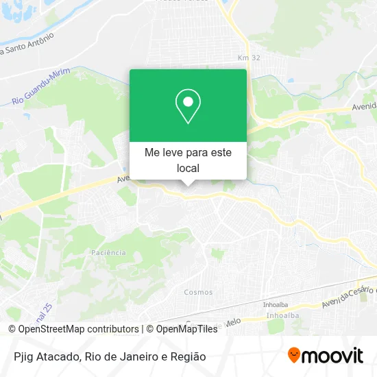 Pjig Atacado mapa