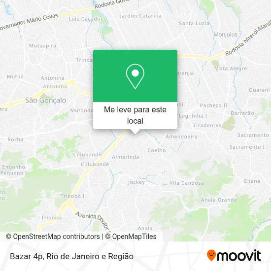 Bazar 4p mapa