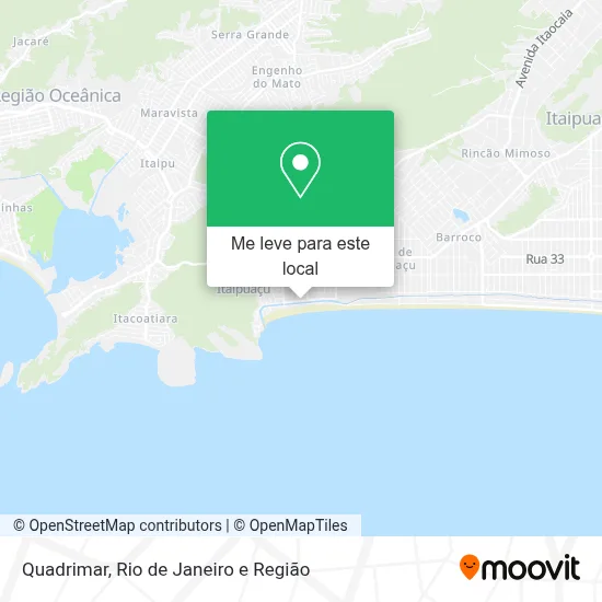 Quadrimar mapa