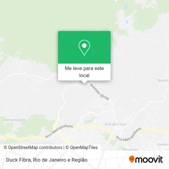Duck Fibra mapa