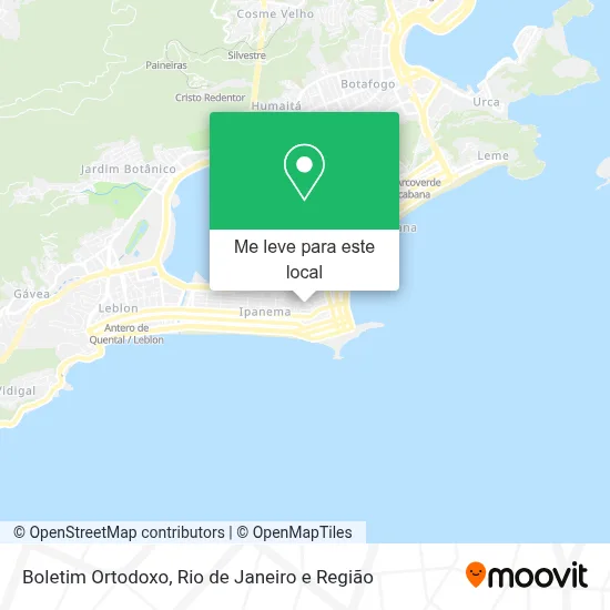 Boletim Ortodoxo mapa