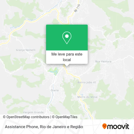 Assistance Phone mapa