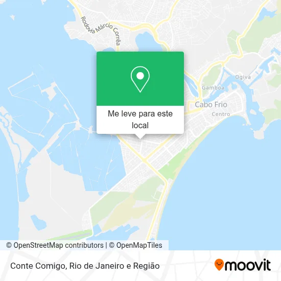 Conte Comigo mapa