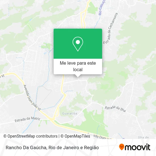 Rancho Da Gaúcha mapa