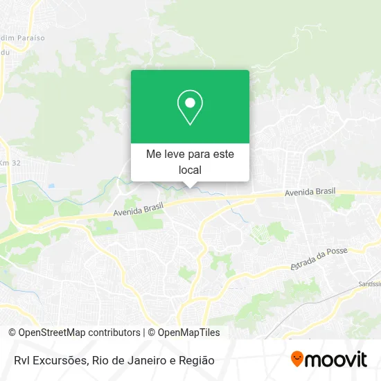 Rvl Excursões mapa