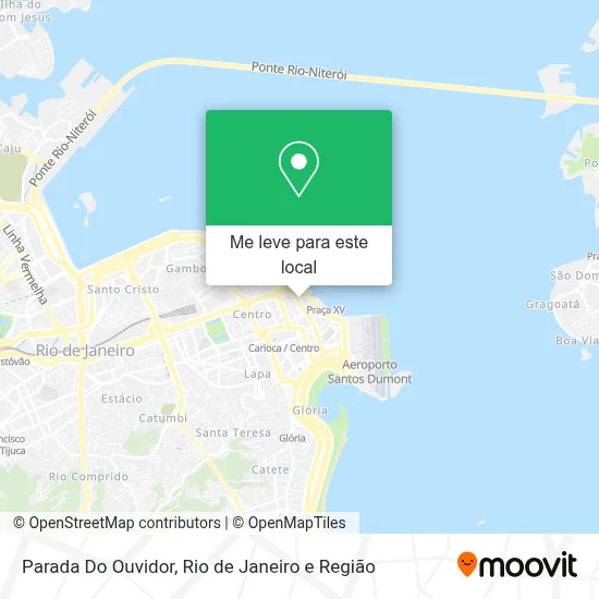 Parada Do Ouvidor mapa