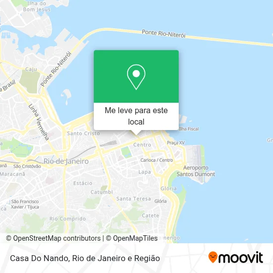 Casa Do Nando mapa