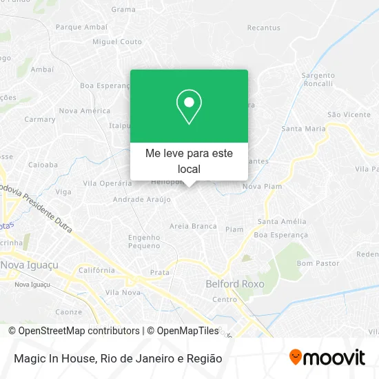 Magic In House mapa