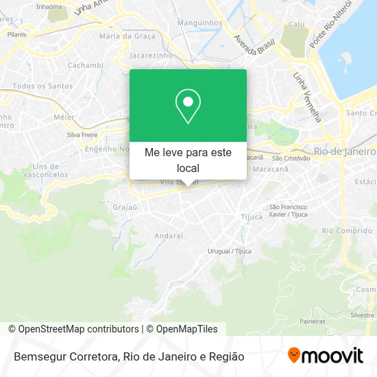 Bemsegur Corretora mapa