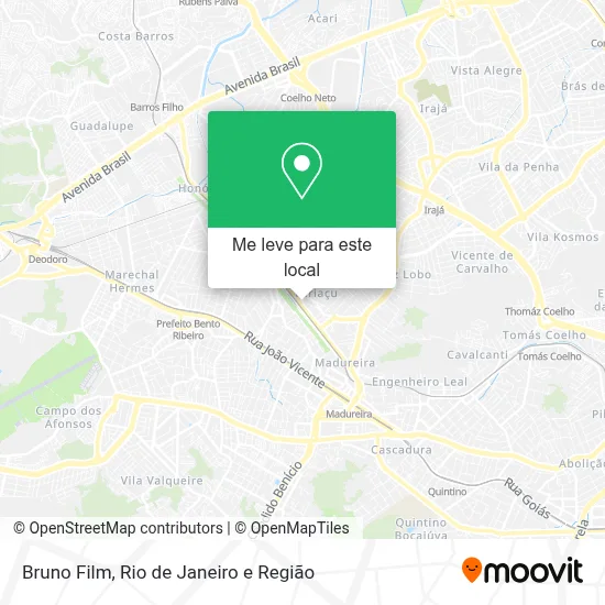 Bruno Film mapa