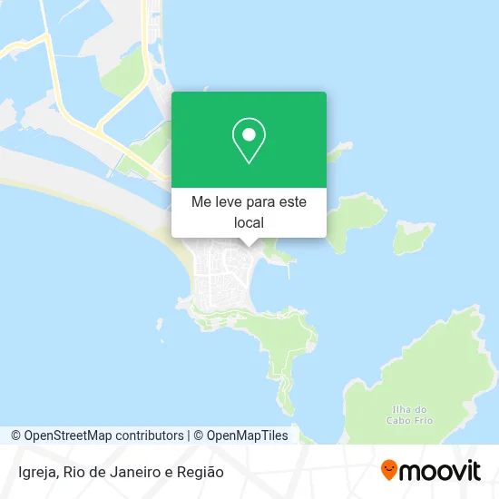 Igreja mapa