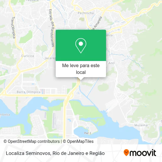 Localiza Seminovos mapa