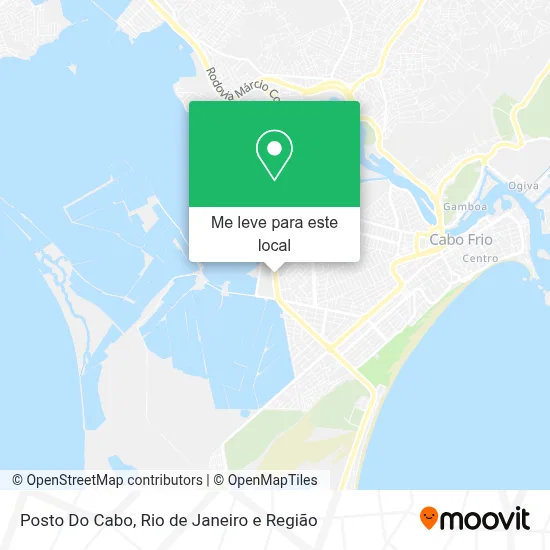 Posto Do Cabo mapa