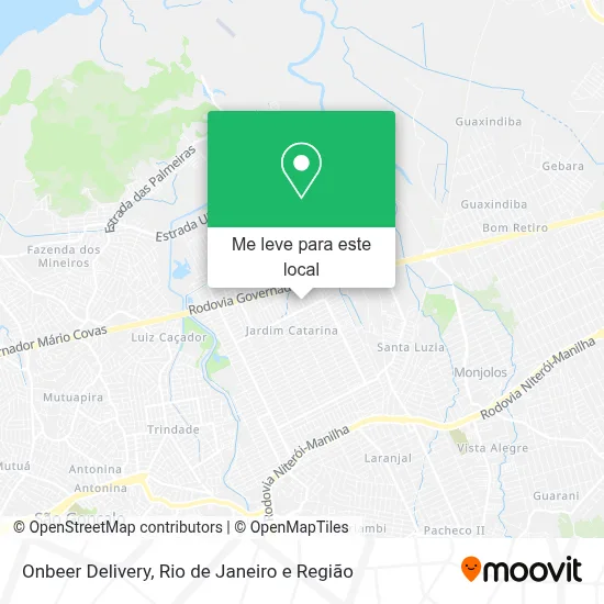 Onbeer Delivery mapa