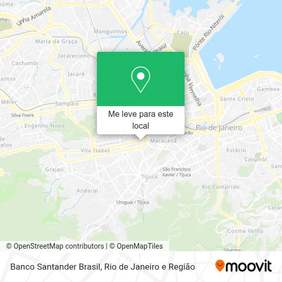 Banco Santander Brasil mapa