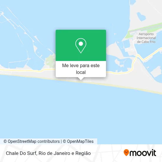Chale Do Surf mapa