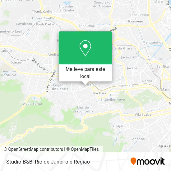 Studio B&B mapa
