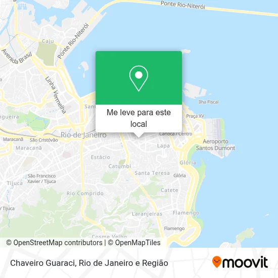 Chaveiro Guaraci mapa