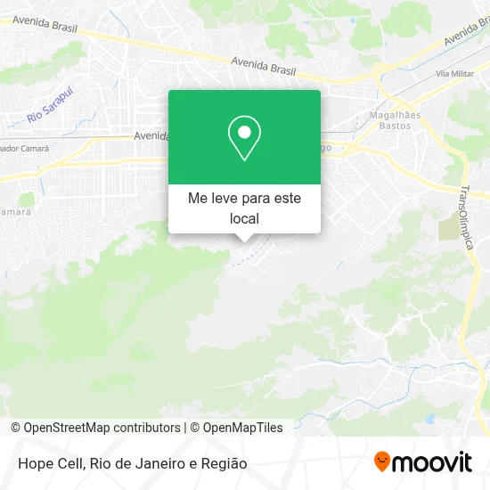 Hope Cell mapa