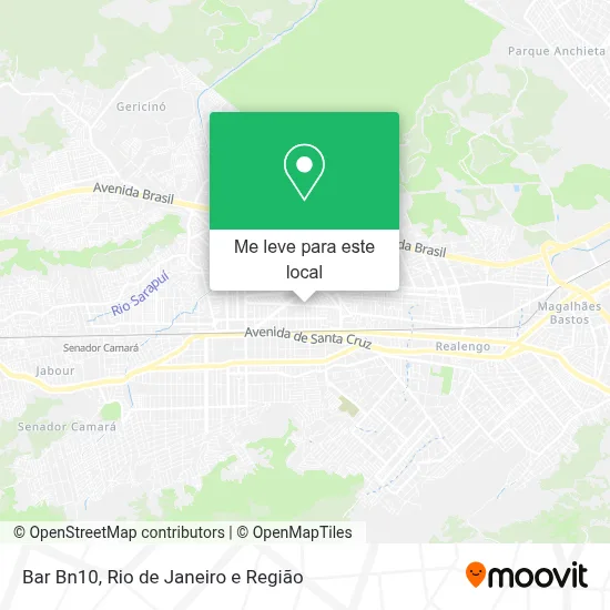 Bar Bn10 mapa