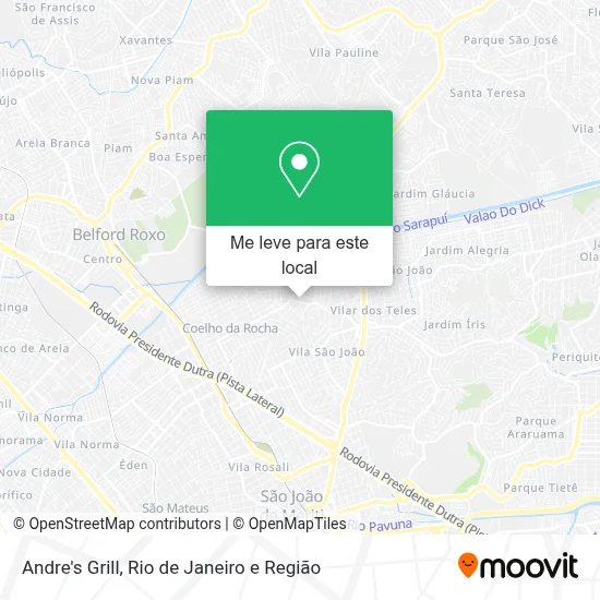 Andre's Grill mapa
