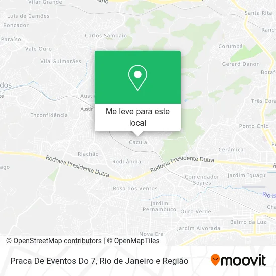 Praca De Eventos Do 7 mapa