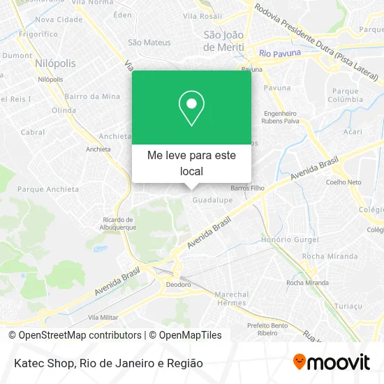 Katec Shop mapa