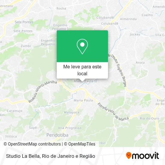 Studio La Bella mapa