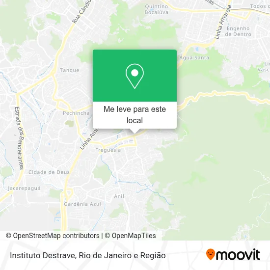 Instituto Destrave mapa