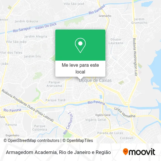 Armagedom Academia mapa