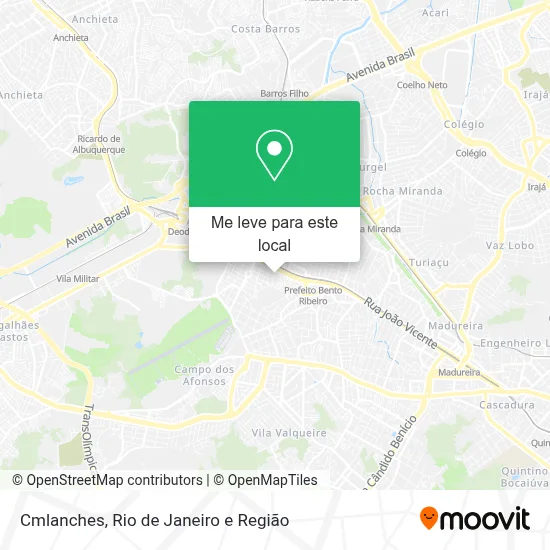Cmlanches mapa