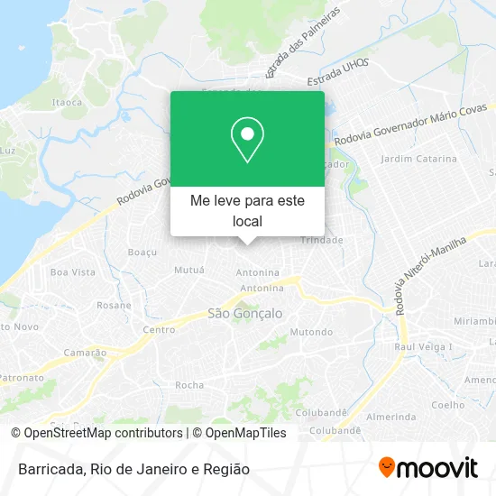 Barricada mapa
