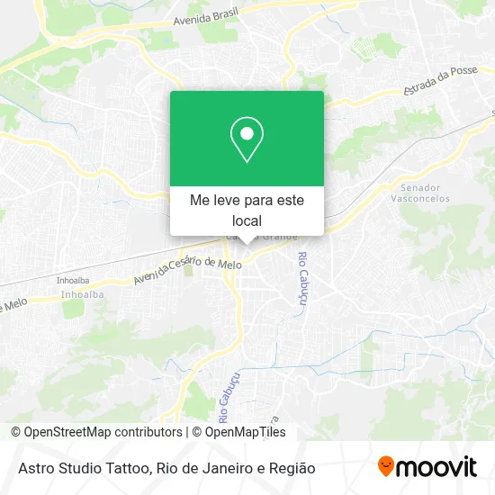 Astro Studio Tattoo mapa