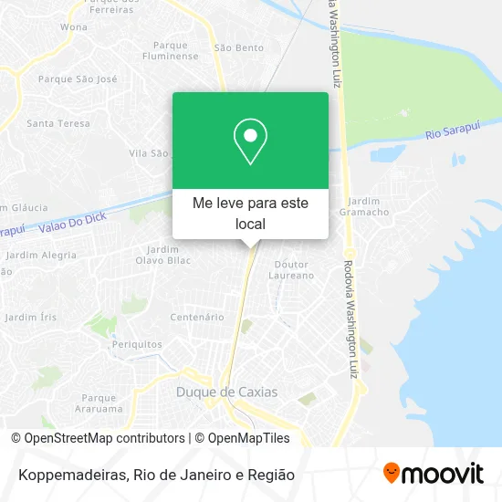 Koppemadeiras mapa