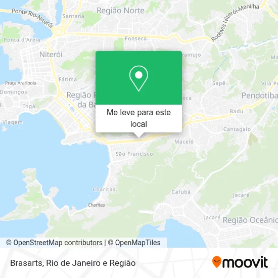 Brasarts mapa