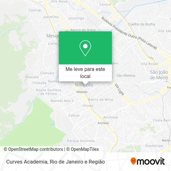 Curves Academia mapa