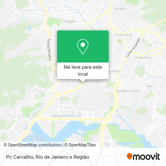 Pc Carvalho mapa