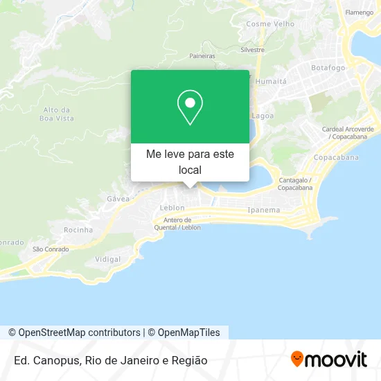 Ed. Canopus mapa