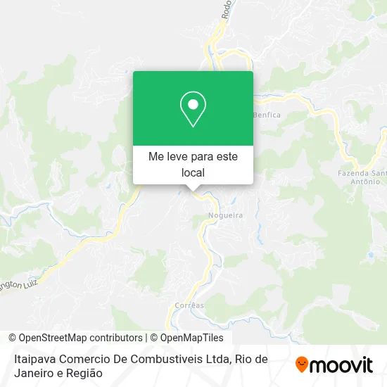 Itaipava Comercio De Combustiveis Ltda mapa