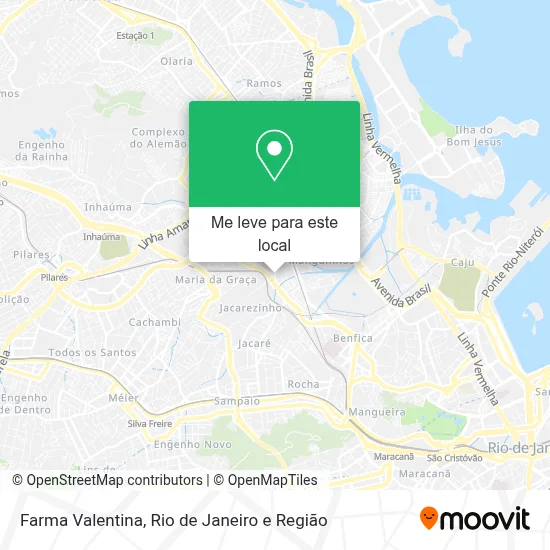 Farma Valentina mapa