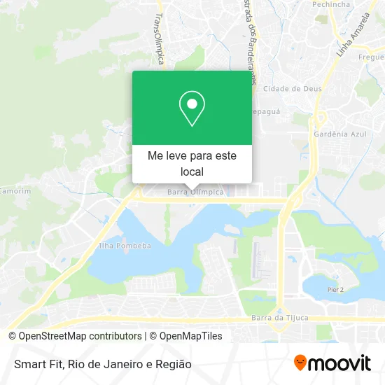 Smart Fit mapa