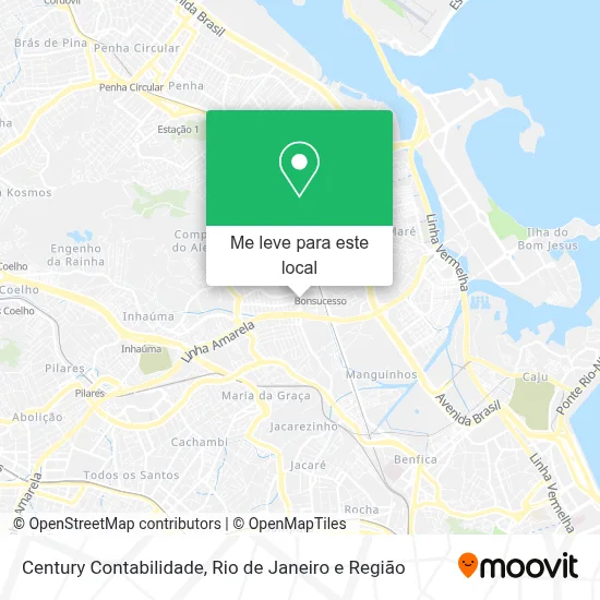 Century Contabilidade mapa