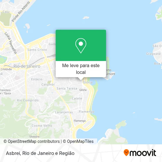 Asbrei mapa
