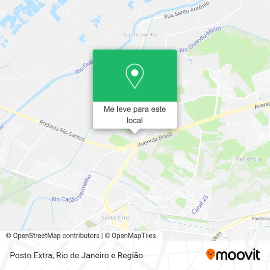 Posto Extra mapa