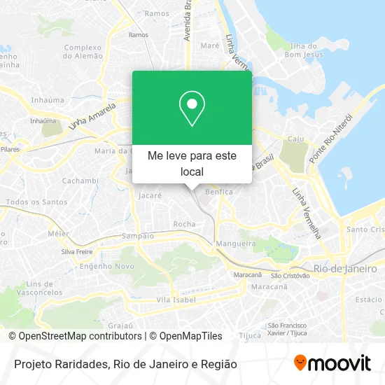 Projeto Raridades mapa