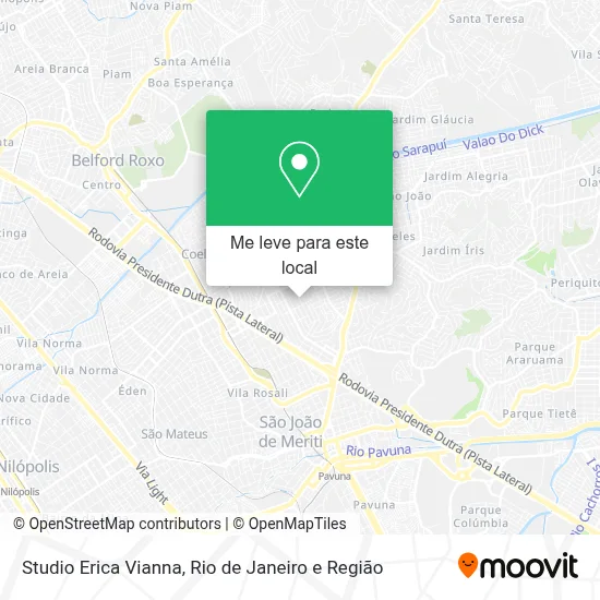 Studio Erica Vianna mapa